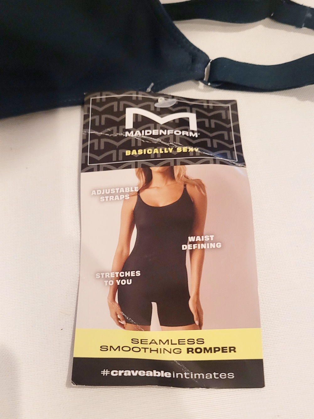 Maidenform Seamless Smoothing Romper Green - Picture 2 of 7